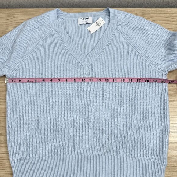 OLD NAVY SoSoft Loose Sweater Womens Small Baby Blue NEW Modest Minimalist Cozy - Picture 7 of 9